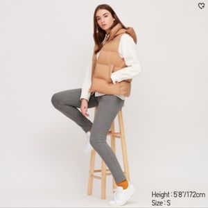 NWT Uniqlo Heattech Ultra Stretch Leggings Pants Grey S